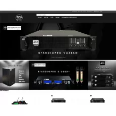 Thiết Kế Website Cung Cấp Thiết Bị Âm Thanh Gia Đình Và Phòng Karaoke BFaudio - BFaudioPro