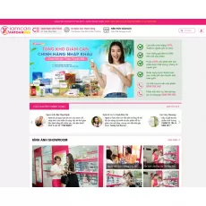 Thiết Kế Website Giamcanantoan.com Chuyên Bán Mỹ Phẩm, Thuốc Giảm Cân, Thực Phẩm Chức Năng