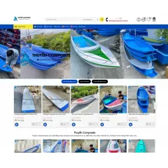 Dự Án Bán Hoặc Cho Thuê Website Chuyên Cung cấp Thuyền Composite