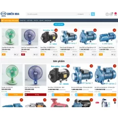 Chienhoa.com - Website thương mại phân phối và cung cấp vật tư ngành điện nước