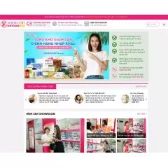 Thiết Kế Website Giamcanantoan.com Chuyên Bán Mỹ Phẩm, Thuốc Giảm Cân, Thực Phẩm Chức Năng