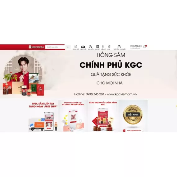 Kgcvietnam.vn - Hồng Sâm Chính Phủ Hàn Quốc KGC