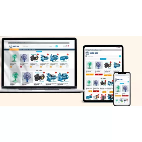 Chienhoa.com - Website thương mại phân phối và cung cấp vật tư ngành điện nước